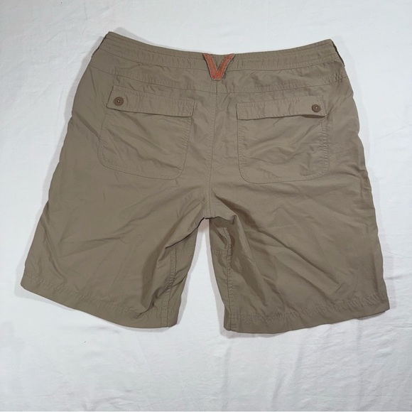 The North Face Women's Khaki Hiking Shorts Size 10 - Picture 4 of 9